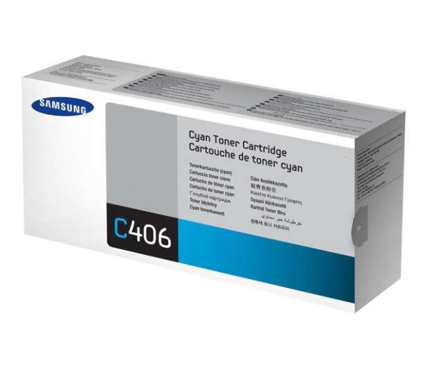 Samsung CLT-C406S cyan 1000str. - 116315 - zdjęcie 3